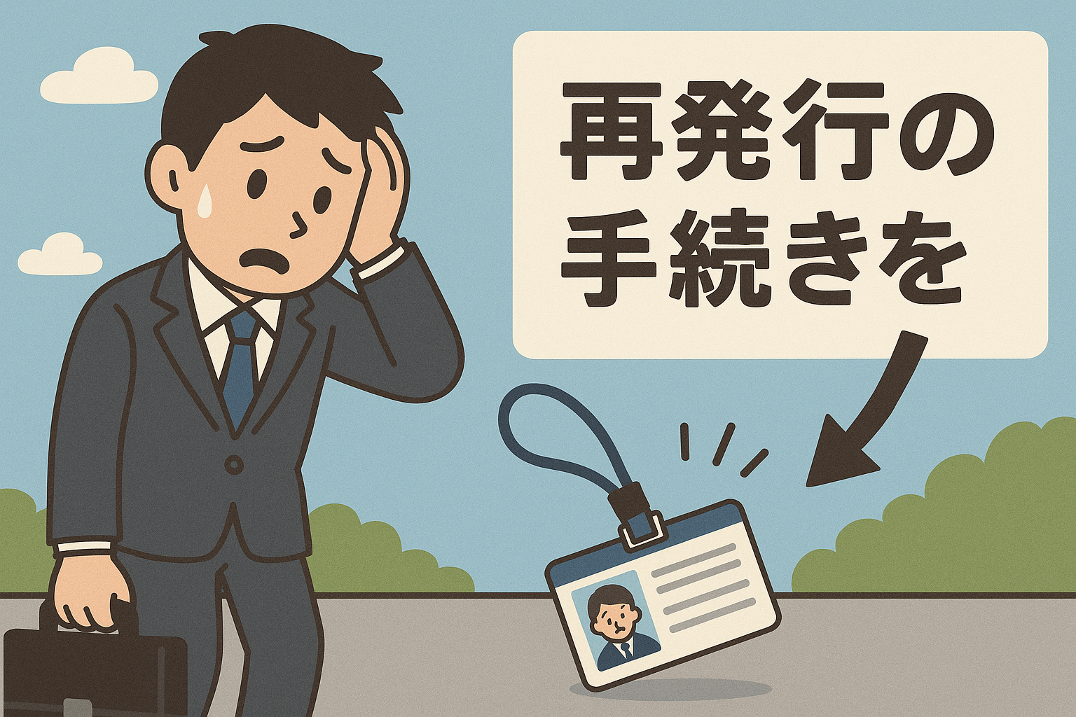 社員証を紛失したときの対応とは？再発行時の注意点とスムーズな作成方法も解説！